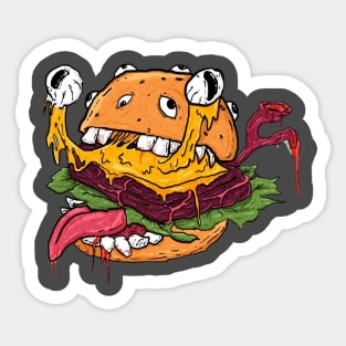 MONSTER BURG Sticker